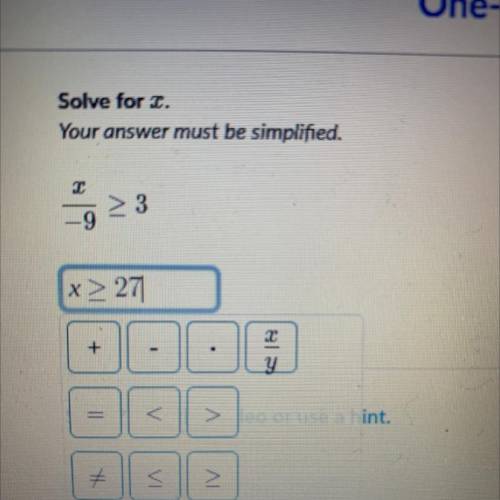 This is the answer I got, is this correct?