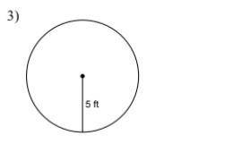 Find the circumference of each circle. Use your calculator's value of p. Round your answer to the n
