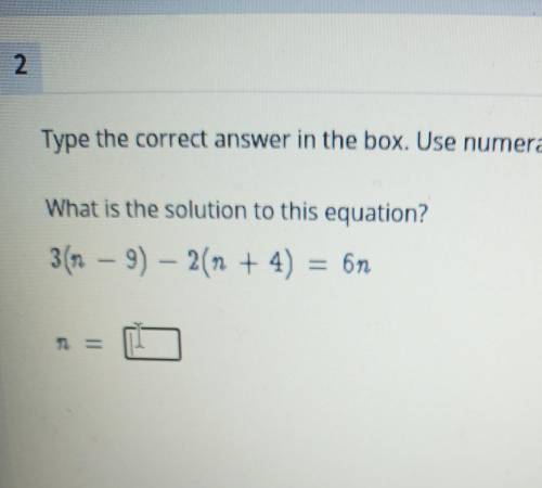 What is the equation​