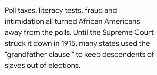 Please help. 3. Why was it often difficult for African Americans in the South to register

to vote?