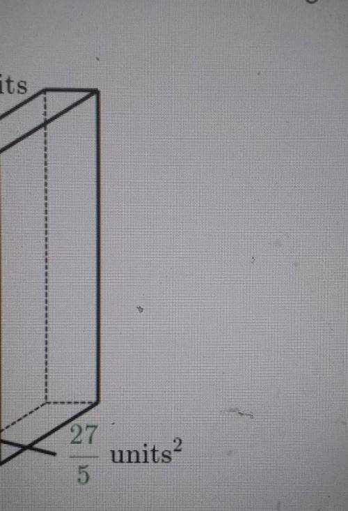 What is the volume of the rectangular prism?reduce to it's simplest terms!!!​