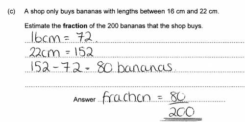 What is the interquartile range of the lengths of the bananas