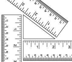 Use the rulers to help you estimate the perimeter of this triangle. 
6.5 in. 3 in. 6 in. 7 in.