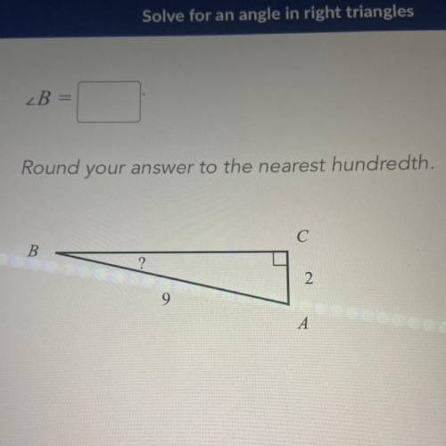 What is angle b? 
help help help
