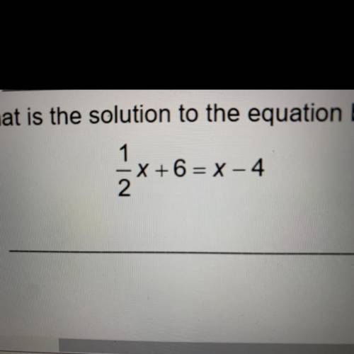 What is the solution the the problem below