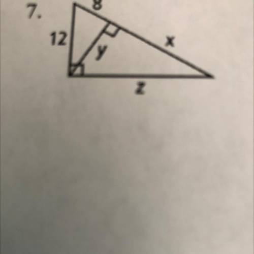 Help please find the value of x,y and a for 6 and 7