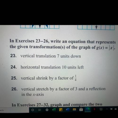 Answers 23-26 as soon as possible please!!