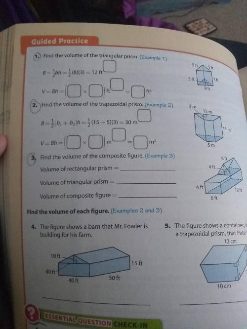 I don't understand how to find the volume of these shapes.
