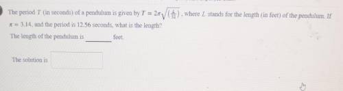 What is the length and solution​