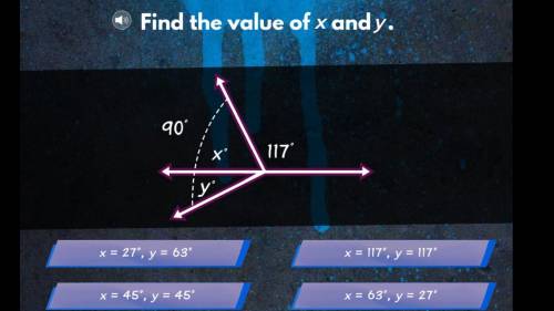 Find the value of X and Y.
THANKS A TON