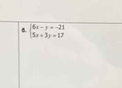 This is substitution, but I don’t know how to do it. how do I work it out and what is the answer ?