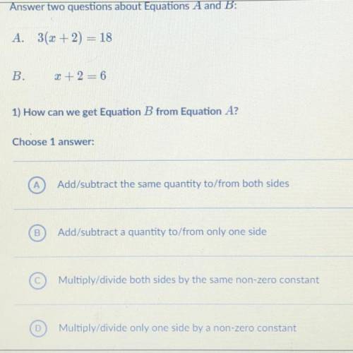 PLEASE HELP EMERGENCY

also based on the pervious answer are the equations equivalent yes or no?