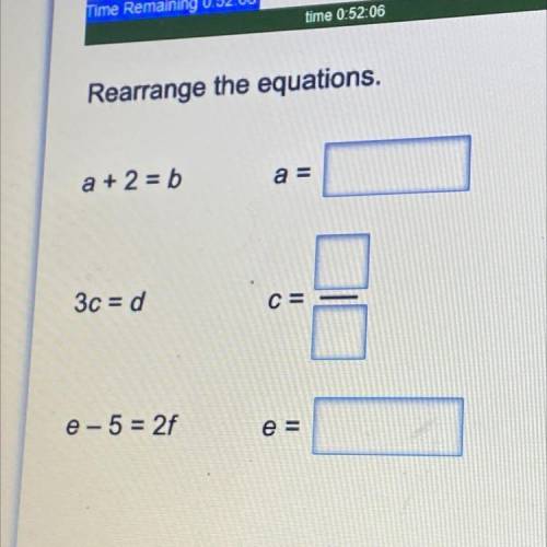 Rearrange the equations.
^ photo