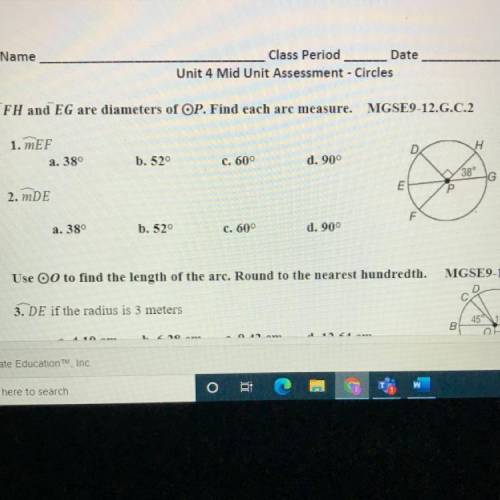 I need help with numbers 1 and 2 please and thank you