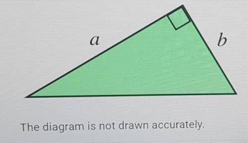 Given that a = 3.7 cm and b = 4.1 cm, work out the perimeter of the triangle.

Give your answer ro