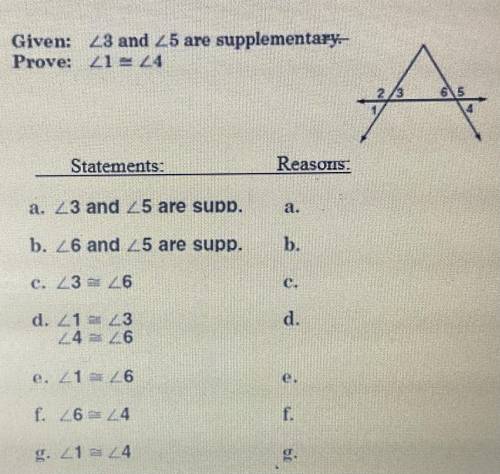 Please help me with proofs for geometry