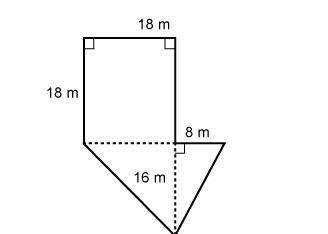 HELP ME NOW!!! Please
What is the area of this figure?
Enter your answer in the box.