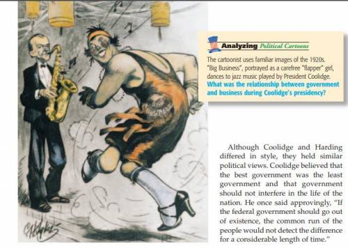 Study the cartoon - READ THE CAPTION. Who do the figures represent? What image of the Federal gover