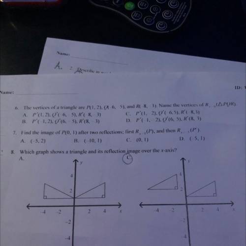 Can someone help with 6 & 7? sorry for bad cropping .kind of urgent, thank you