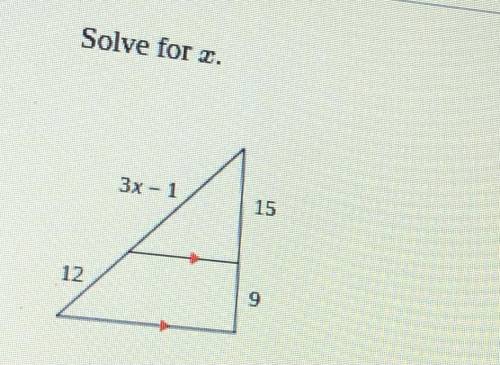 Solve for x mathematics