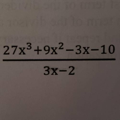 Can anyone write the factorization for me please?