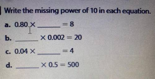 What is the missing power?