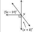 Solve for x
find the measure of angle y
(EXPLAIN YOUR ANSWER AND HOW YOU GOT THE ANSWER)