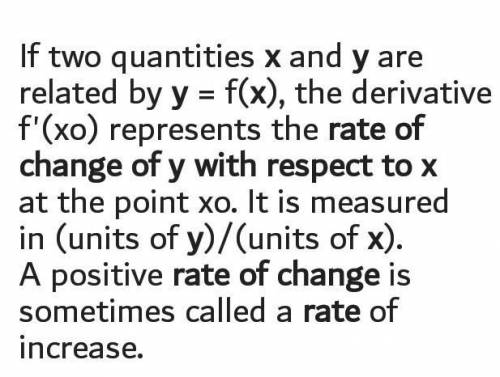 13) What is the rate of change of y with respect to x of the line represented by y = 9x-4