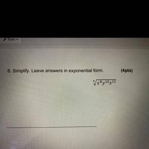 Simplify. Leave answers in exponential form.