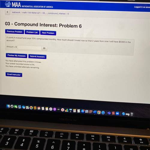 03 - Compound Interest: Problem 6

Previous Problem
Problem List
Next Problem
(1 point) A mutual f