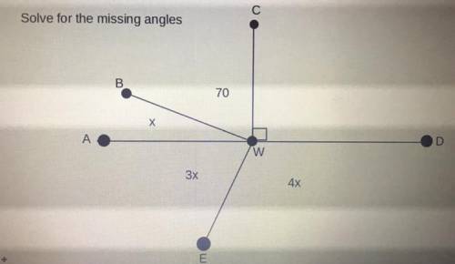 What’s the missing angle 
?