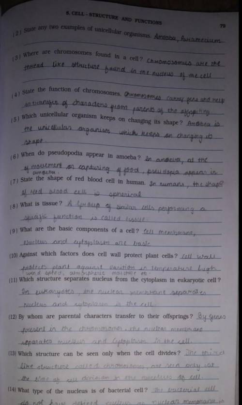 Can any one tell no. 6 answer is write or wrong.​