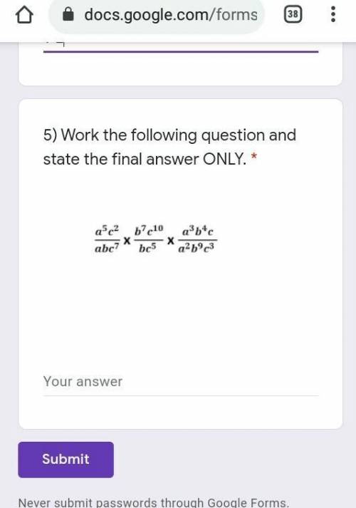 Help asap please and can u please give me the answer in words?!!!​