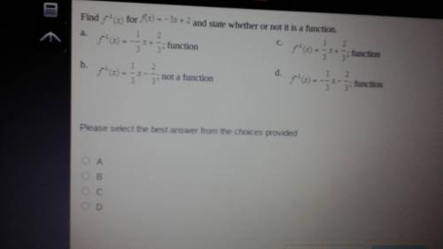 Help me please the picture below has the question and the answers