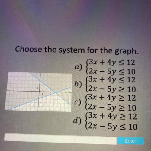 Choose the system for the graph.