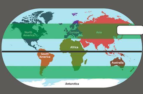 (GIVING BRAINLIEST!!)

Which climate zone is shaded in green on the map?
A) Equator
B) Polar
C) Te