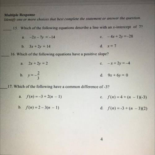 Can someone help me answer these questions