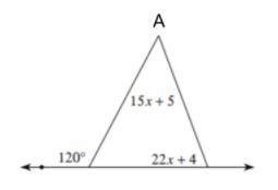PLEASE NO TROLLS
Find the measure of angle A