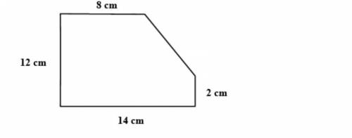 Find the area of the following figure: