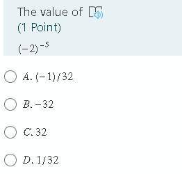 The value of(-2 )-5
please help