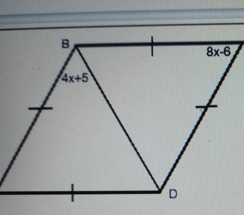 what does this mean when a rhombus is split into 2 triangles ; what's the formula to find the value