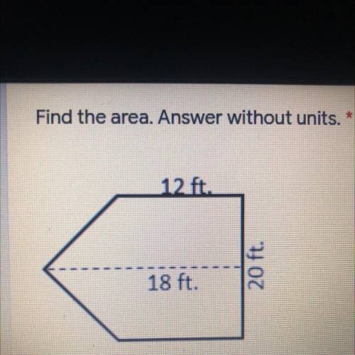Find the area. Answer without units.