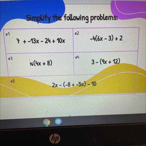 please help me with this math project (photo linked). (7th grade unit 3) check my other questions p