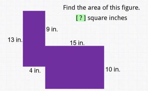 What is the area to this figureee