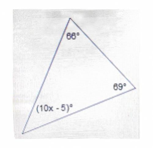 Angle sum theory

A) 5
B) 3
C) 11
D) 21
can someone pls explain how to get the answer