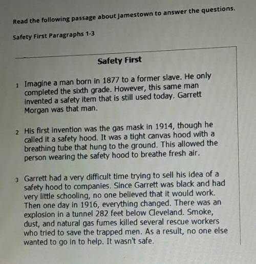 The heading for paragraph 4 would most likely be ?

A.the invention is a failure.B.a tunnel collap