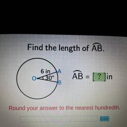 Help me, a mf strugglinFind the length of AB.

6 in
33° A
B
AB = ? in
Round your answer to the nea