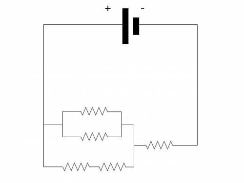 What is the total resistance of the circuit shown below?