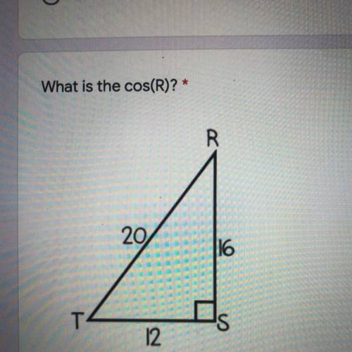What is cos(r)
(Picture)