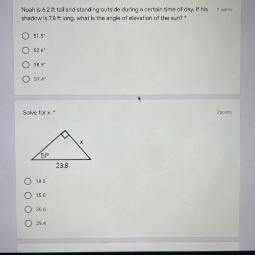 Geometry questions 
(Open picture)